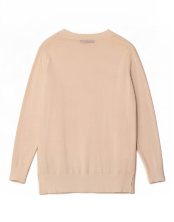 Pulover cardigan deschis pentru femei Marks & Spencer UK 12 Medium White