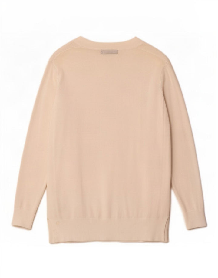 Pulover cardigan deschis pentru femei Marks & Spencer UK 12 Medium White