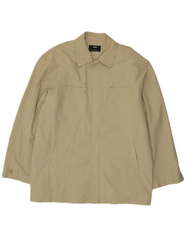 Pardesiu vintage pentru bărbați UK 48 4XL verde