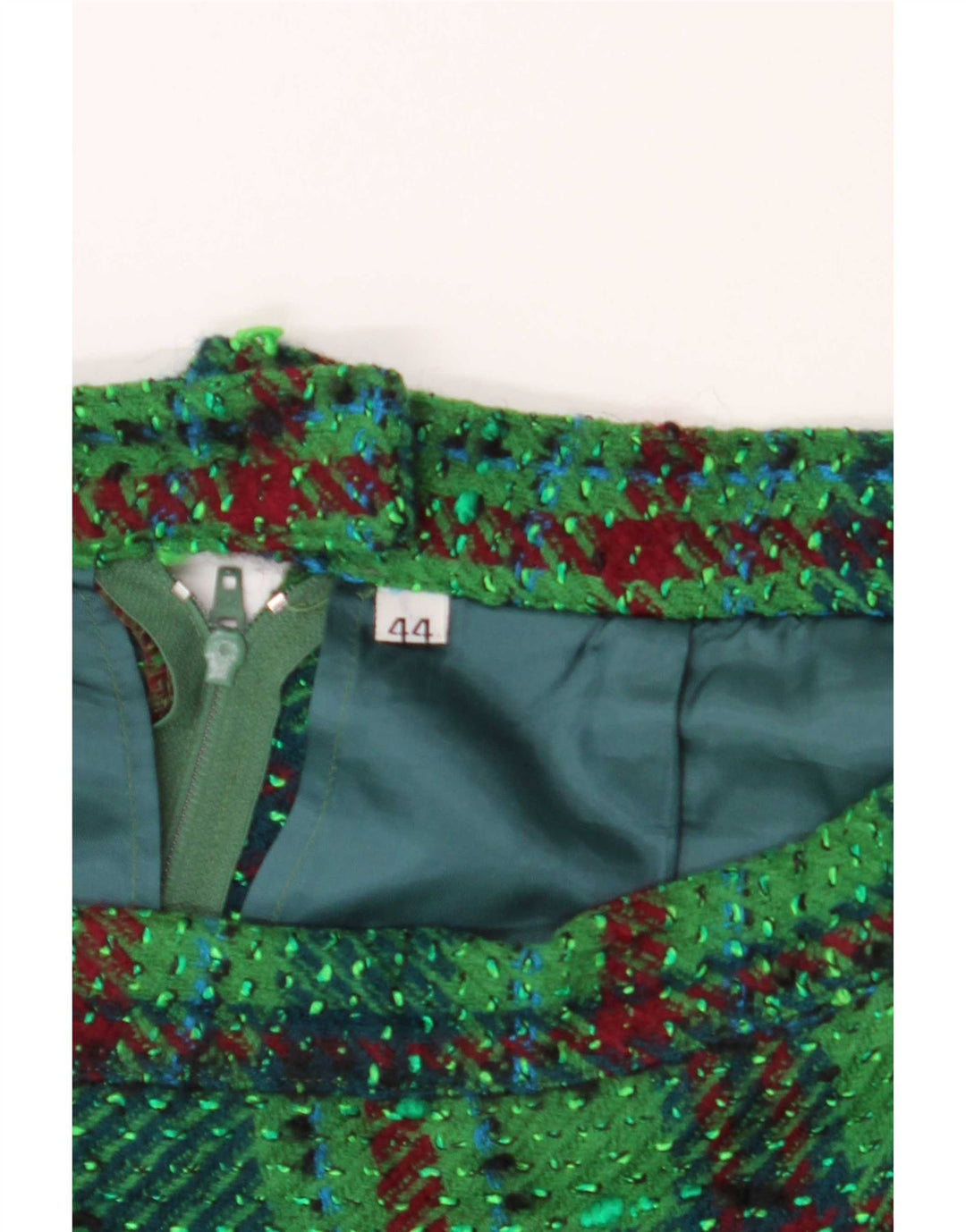 Fusta Creion Vintage Femei IT 44 Medium W28 Verde Carod
