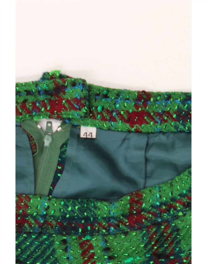 Fusta Creion Vintage Femei IT 44 Medium W28 Verde Carod