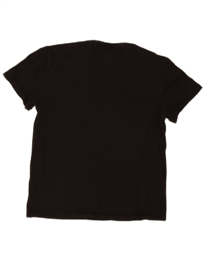 Tricou Tommy Hilfiger pentru bărbați Top mare negru
