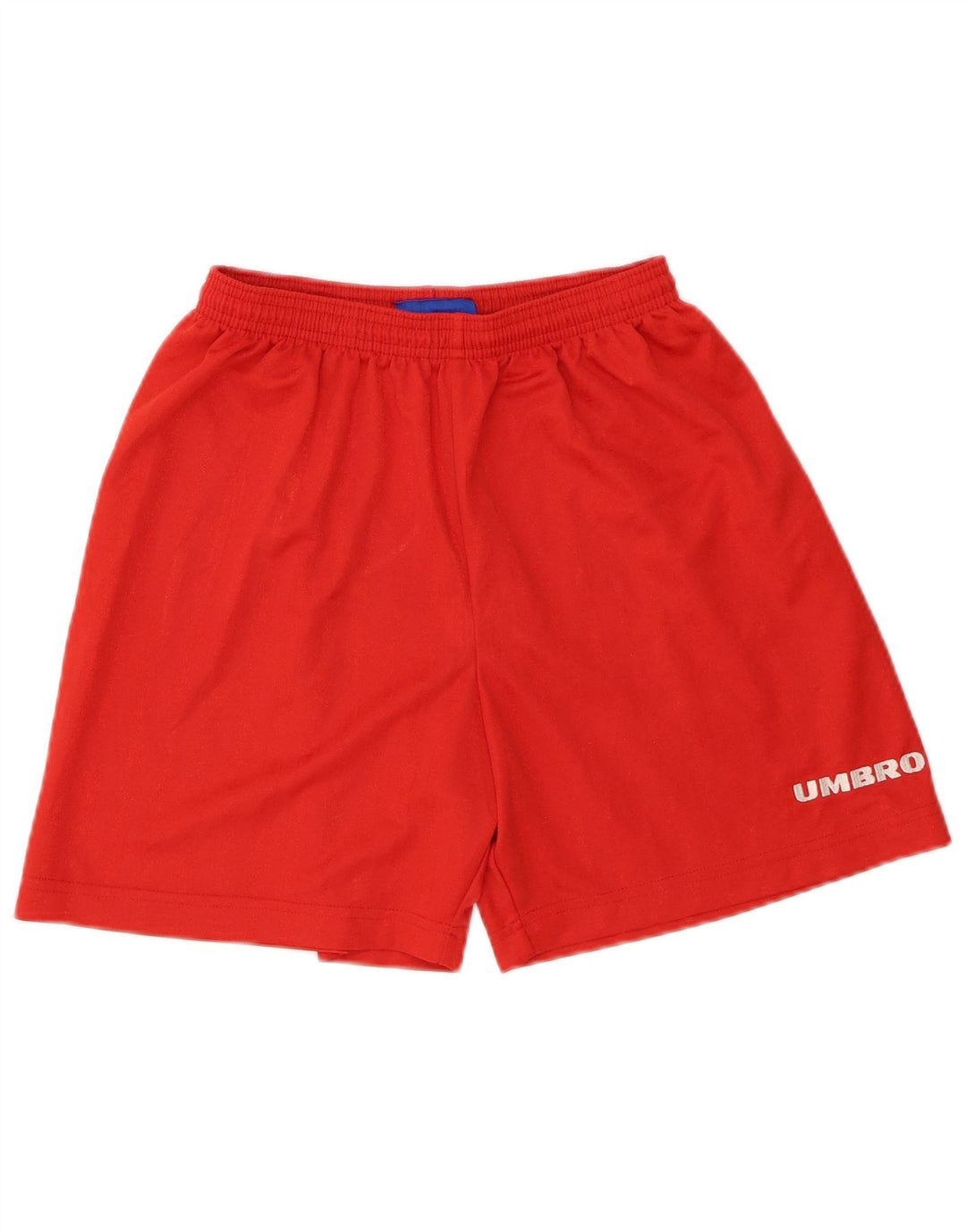 Pantaloni scurti sport Umbro pentru bărbați, poliester roșu mic
