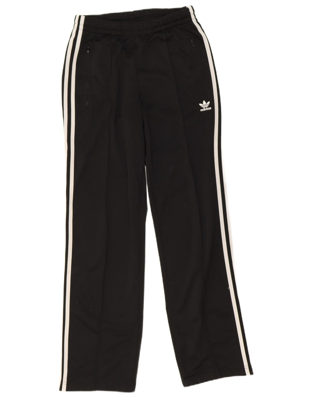 Pantaloni de trening Adidas pentru femei UK 10 Poliester negru mic