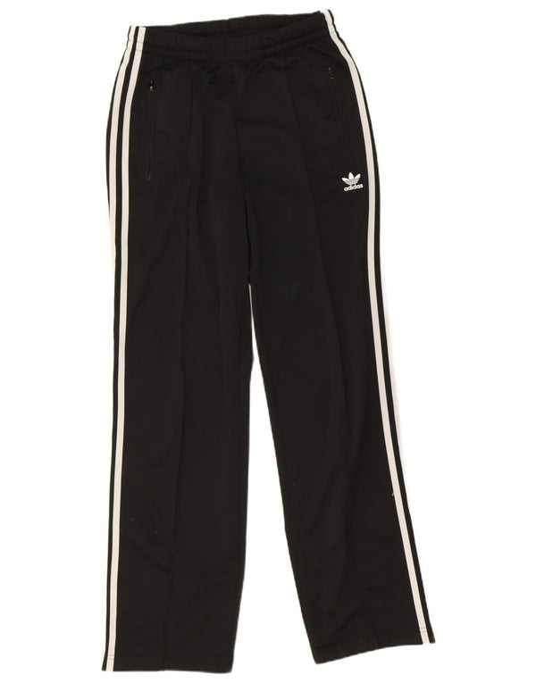 Pantaloni de trening Adidas pentru femei UK 10 Poliester negru mic