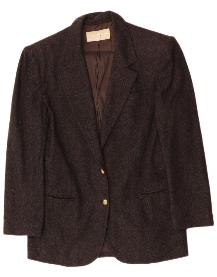 LES COPAINS Jachetă pentru femei cu 2 nasturi, UK 14, gri mediu