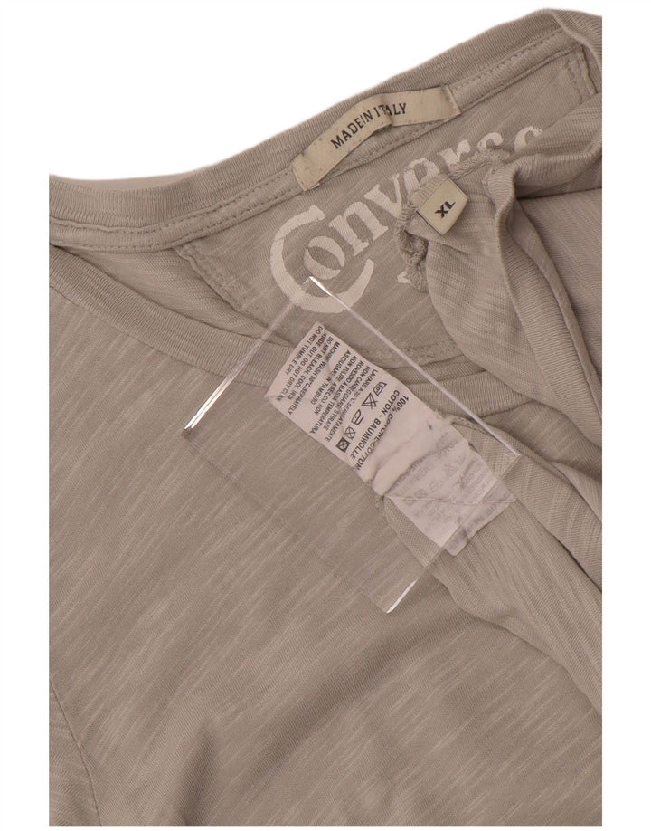 Rochie tricou CONVERSE pentru femei UK 18 XL bumbac gri