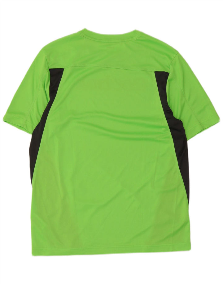 Tricou grafic pentru bărbați Reebok Top Mediu Verde Poliester Colorblock