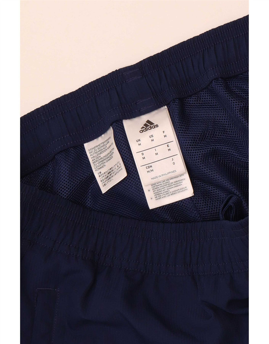 Pantaloni de trening Adidas Climalite pentru bărbați, poliester mediu bleumarin