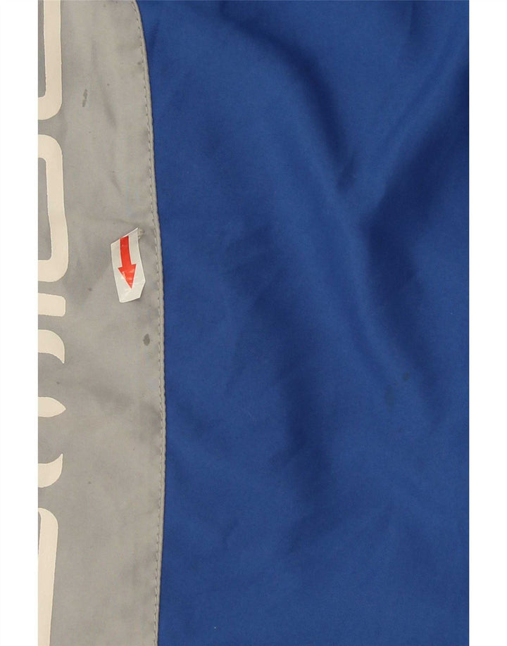 Pantaloni scurți de înot cu grafic pentru bărbați Animal, mari, albastru, poliester color bloc