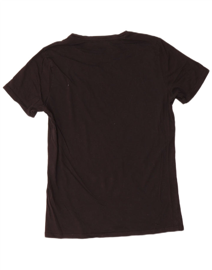 Tricou pentru bărbați Diesel Top mare din bumbac negru
