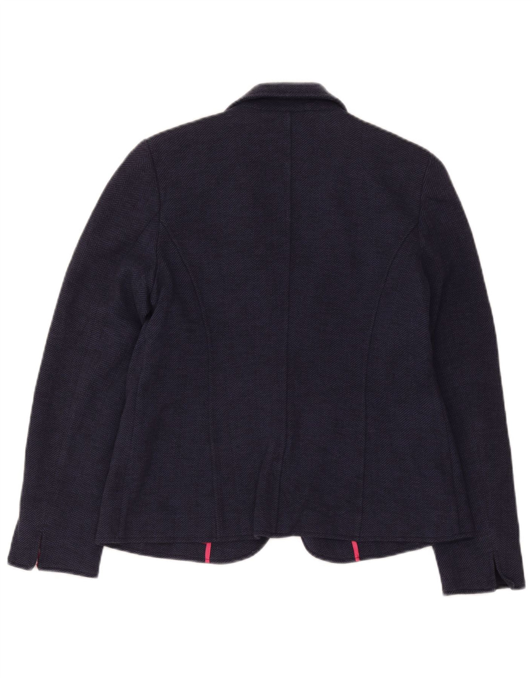 Sacou blazer pentru femei Joules cu 1 nasture UK 14, mare, bleumarin, în oase