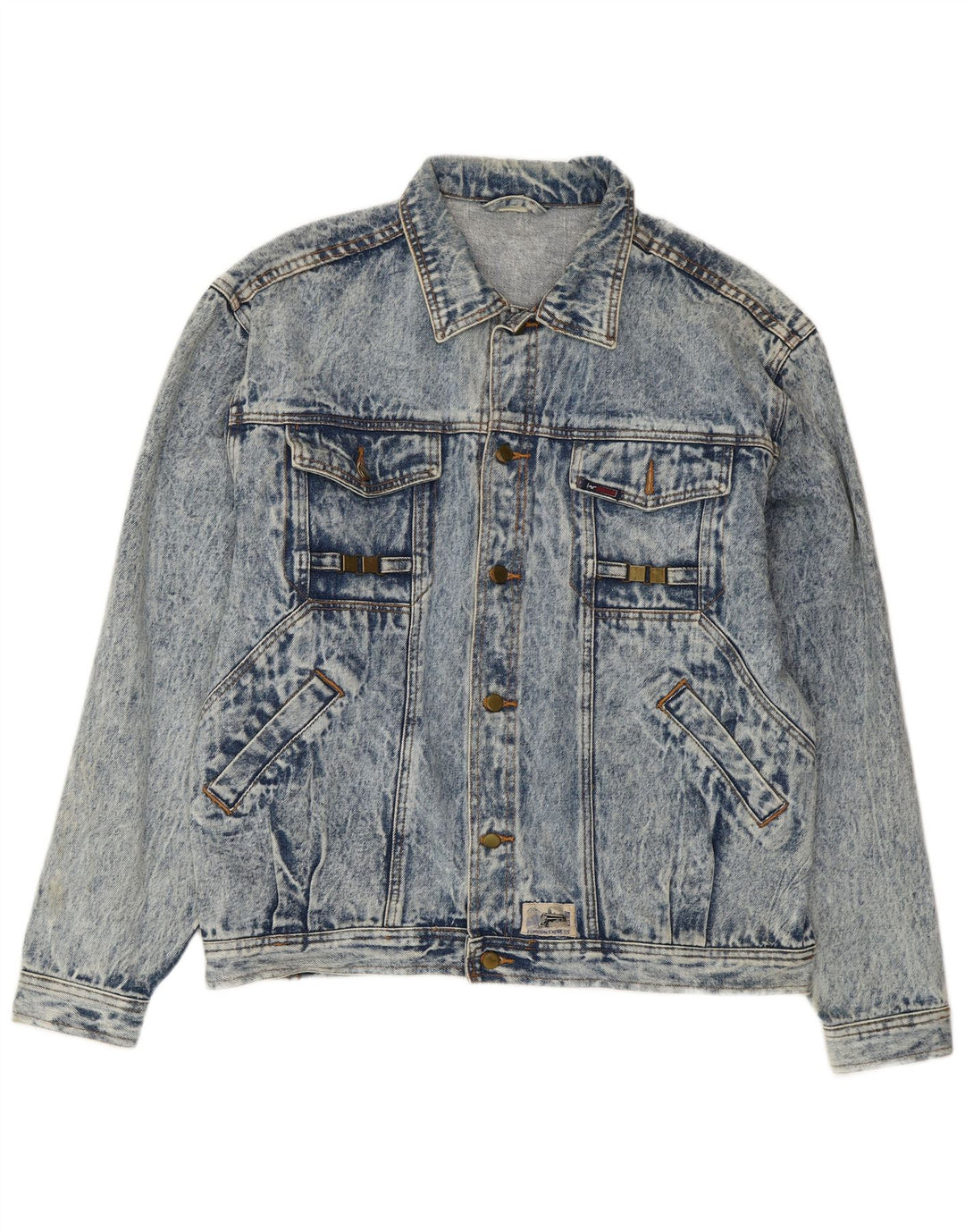 Jachetă de blugi pentru bărbați VINTAGE UK 42 XL Albastru