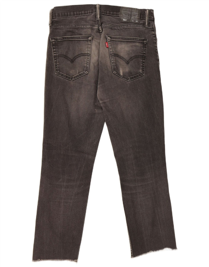Blugi Levi's 511 Slim pentru bărbați W32 L27 bumbac negru