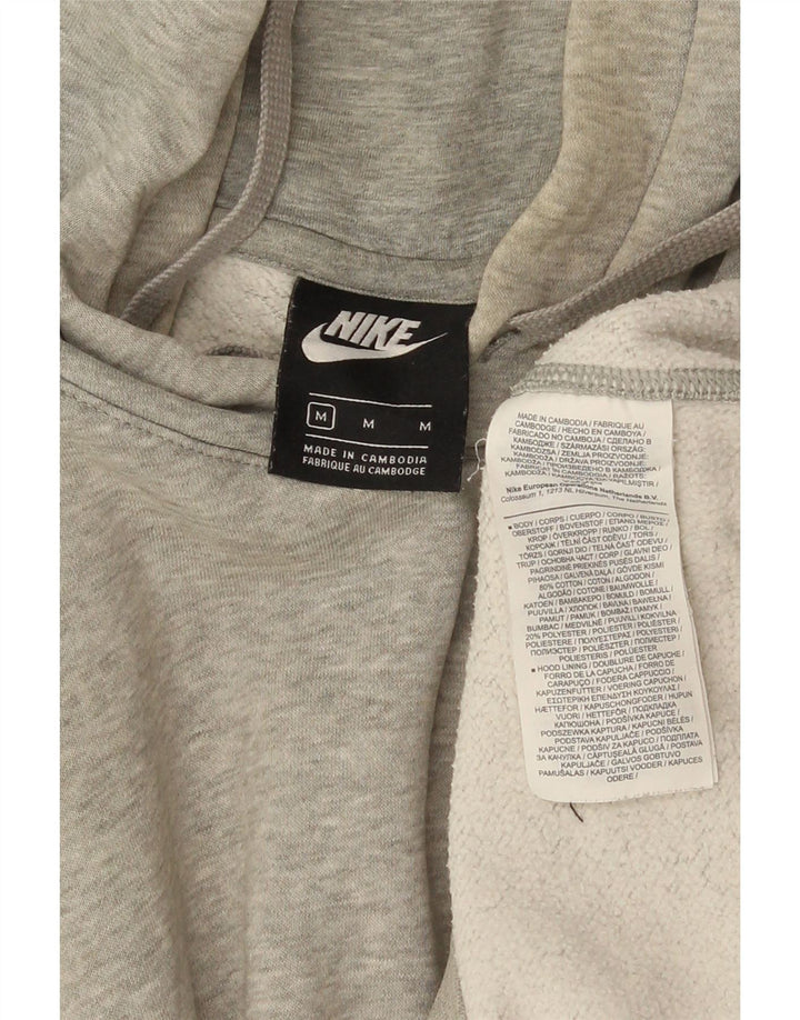 Pulover Nike pentru bărbați, bumbac cu pete, gri mediu