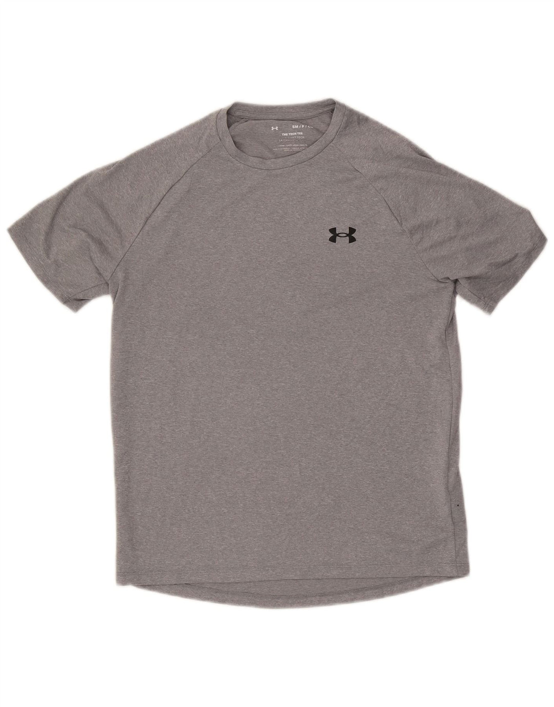 Tricou Under Armour pentru bărbați Top mic, gri, poliester