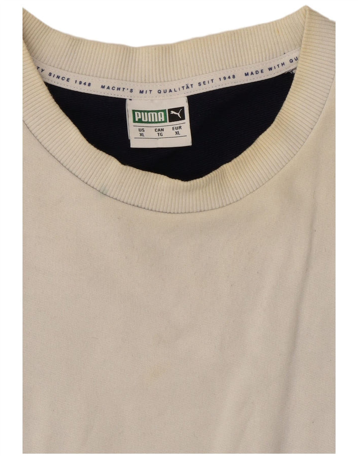 Pulover pentru bărbați Puma Pulover XL Bleumarin Colorblock