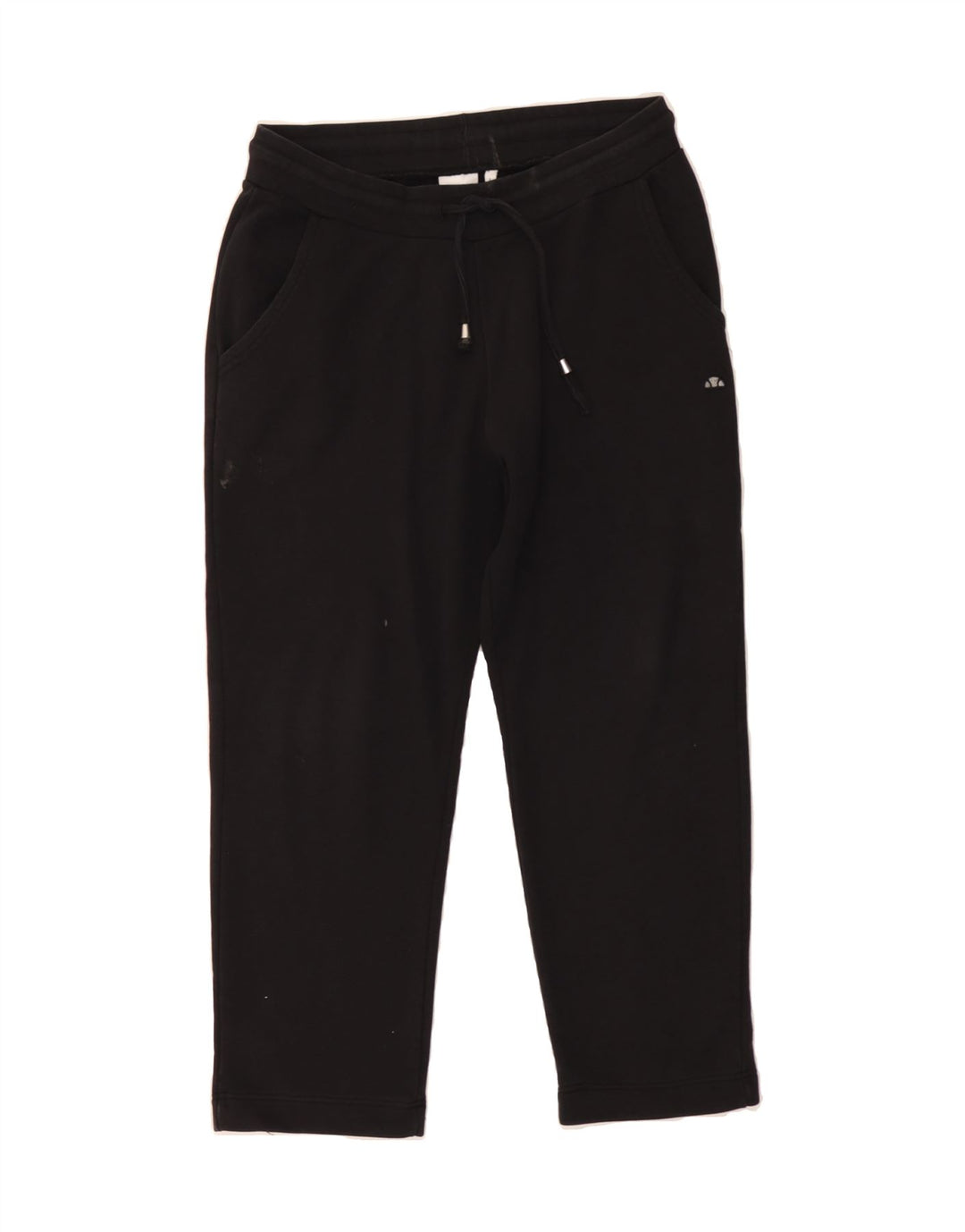 ELLESSE Womens Tracksuit Trousers UK 14 Large  Black Cotton Vintage Ellesse and Second-Hand Ellesse from Messina Hembry 