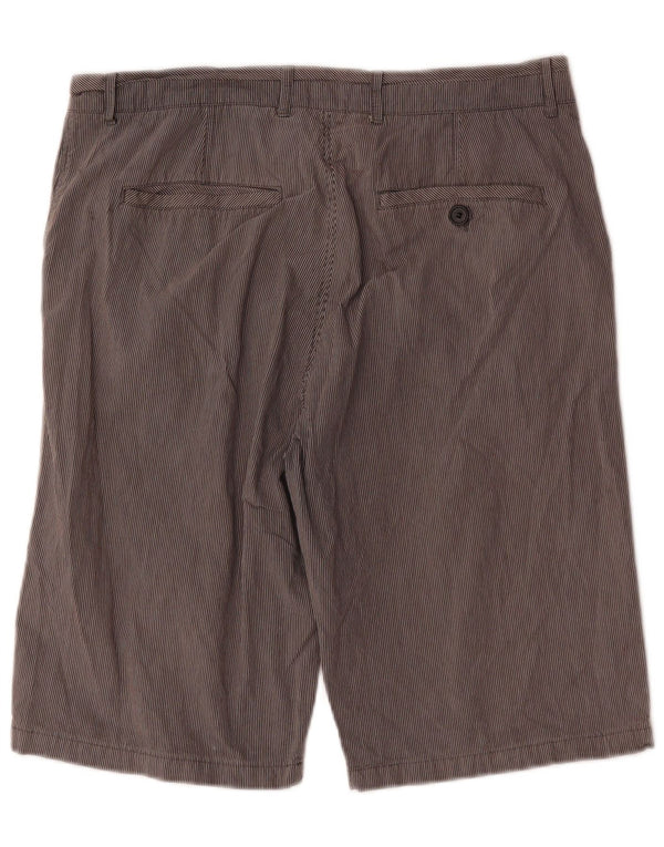 Pantaloni scurți chino pentru bărbați Ted Baker W36, bumbac cu dungi gri mari