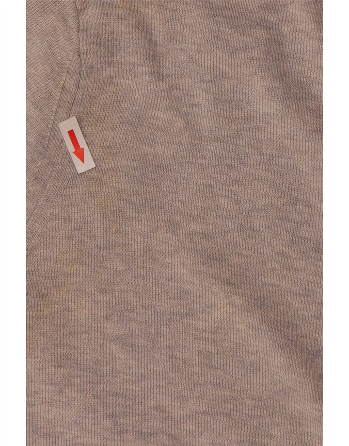 Pulover cardigan cu paragate supradimensionat pentru femei John Lewis UK 8 mic gri
