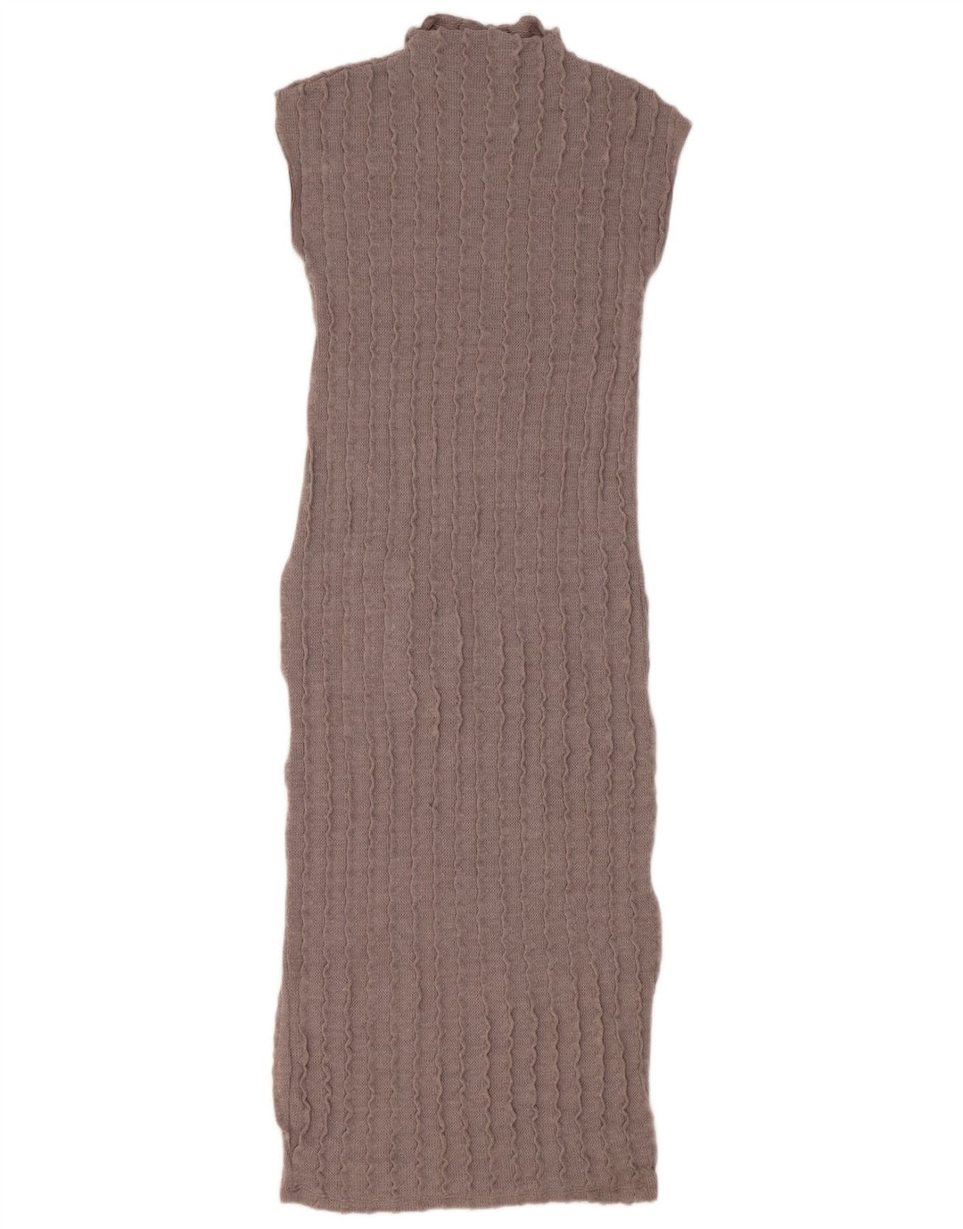 Rochie maxi fără mâneci pentru femei Zara UK 12, gri mediu