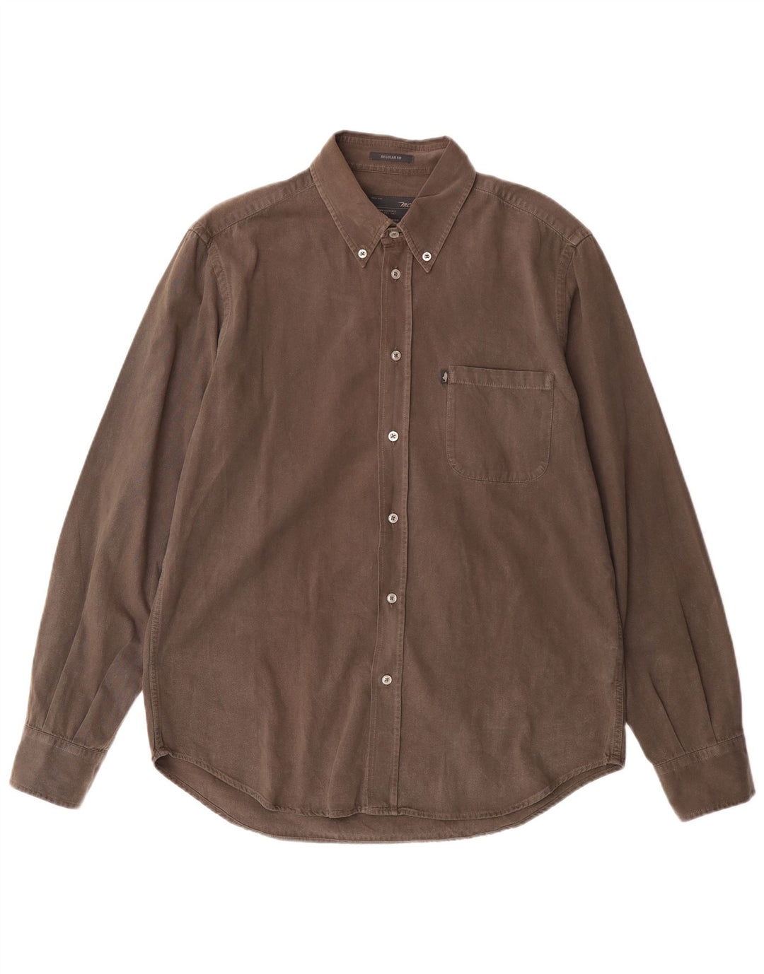 Cămașă Marlboro Classics pentru bărbați, XL, bumbac maro