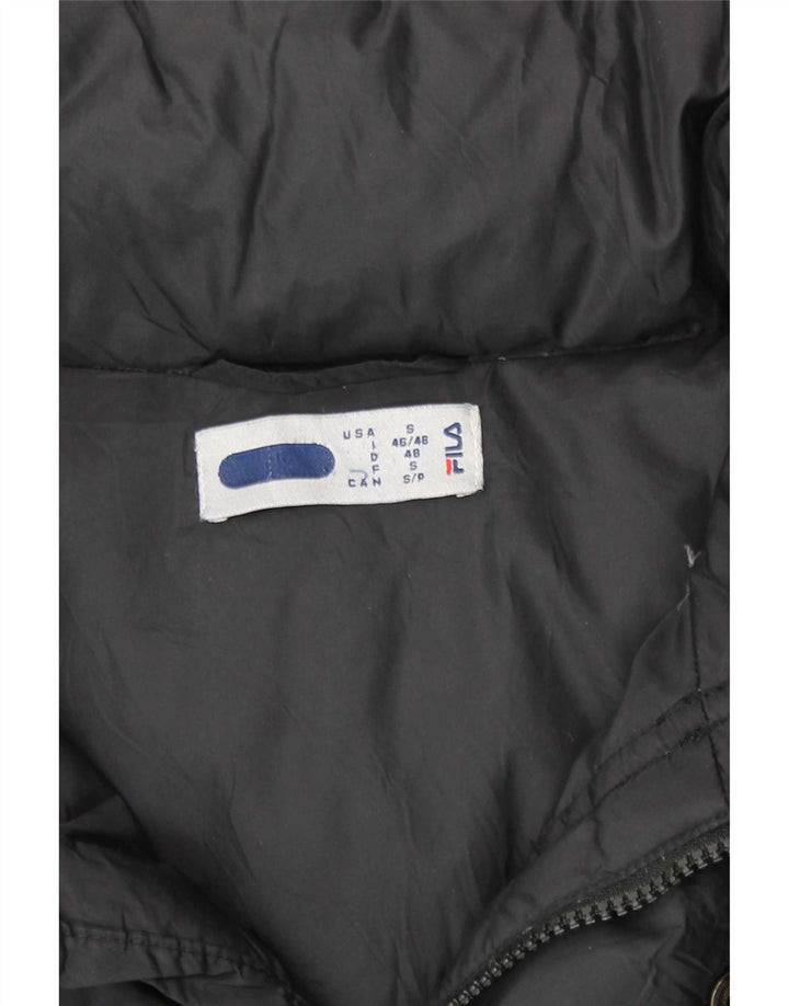 Jachetă căptușită pentru bărbați Fila IT 46/48 Medium Negru
