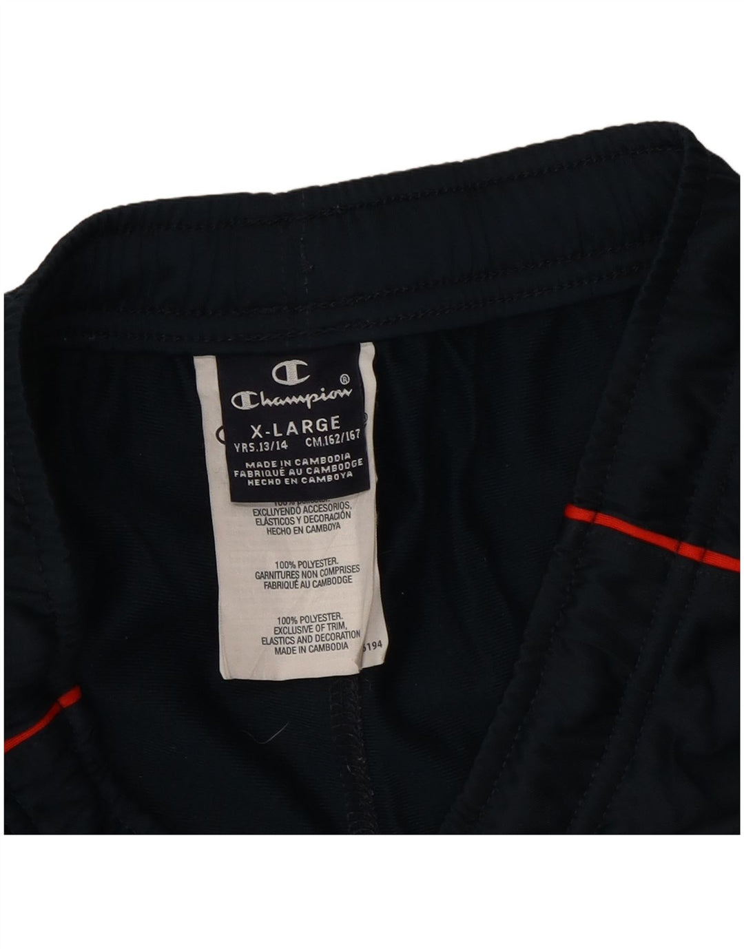 Champion Băieți Trening Pantaloni Joggeri 13-14 Ani XL Bleumarin Poliester