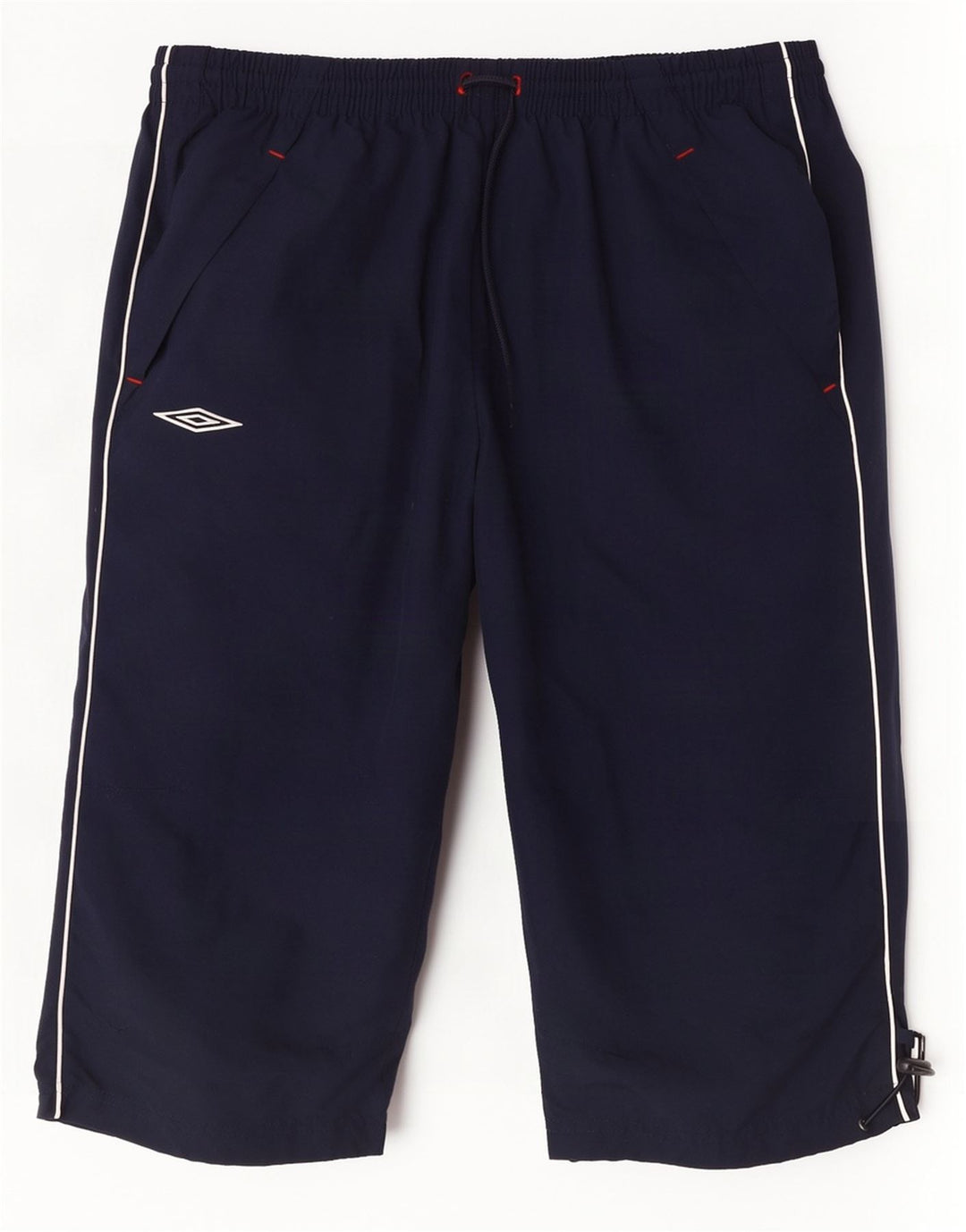 Pantaloni scurti sport Umbro pentru bărbați, cu grafică, poliester, albastru