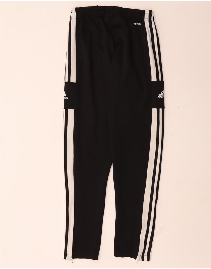 Pantaloni de trening cu grafic pentru băieți Adidas 11-12 ani poliester negru