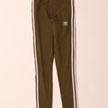 Leggings pentru femei Adidas UK 8 Small Kaki Bumbac