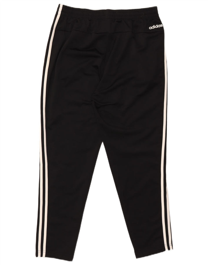 Pantaloni de trening Adidas pentru femei Marea Britanie 16/18 Poliester negru mare