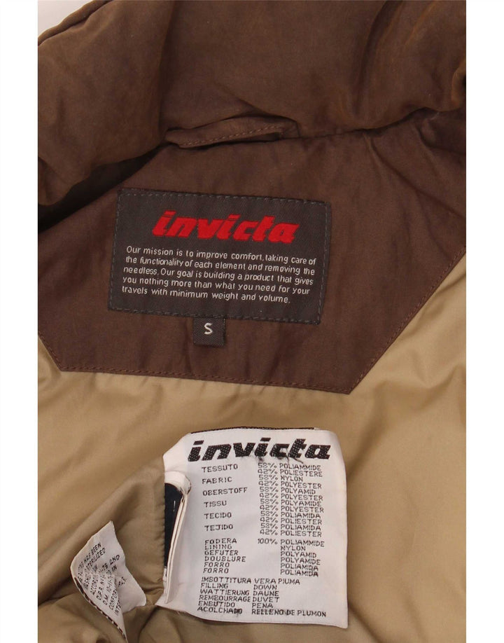 Palton supradimensionat pentru femei Invicta UK 10 Poliamidă maro mică