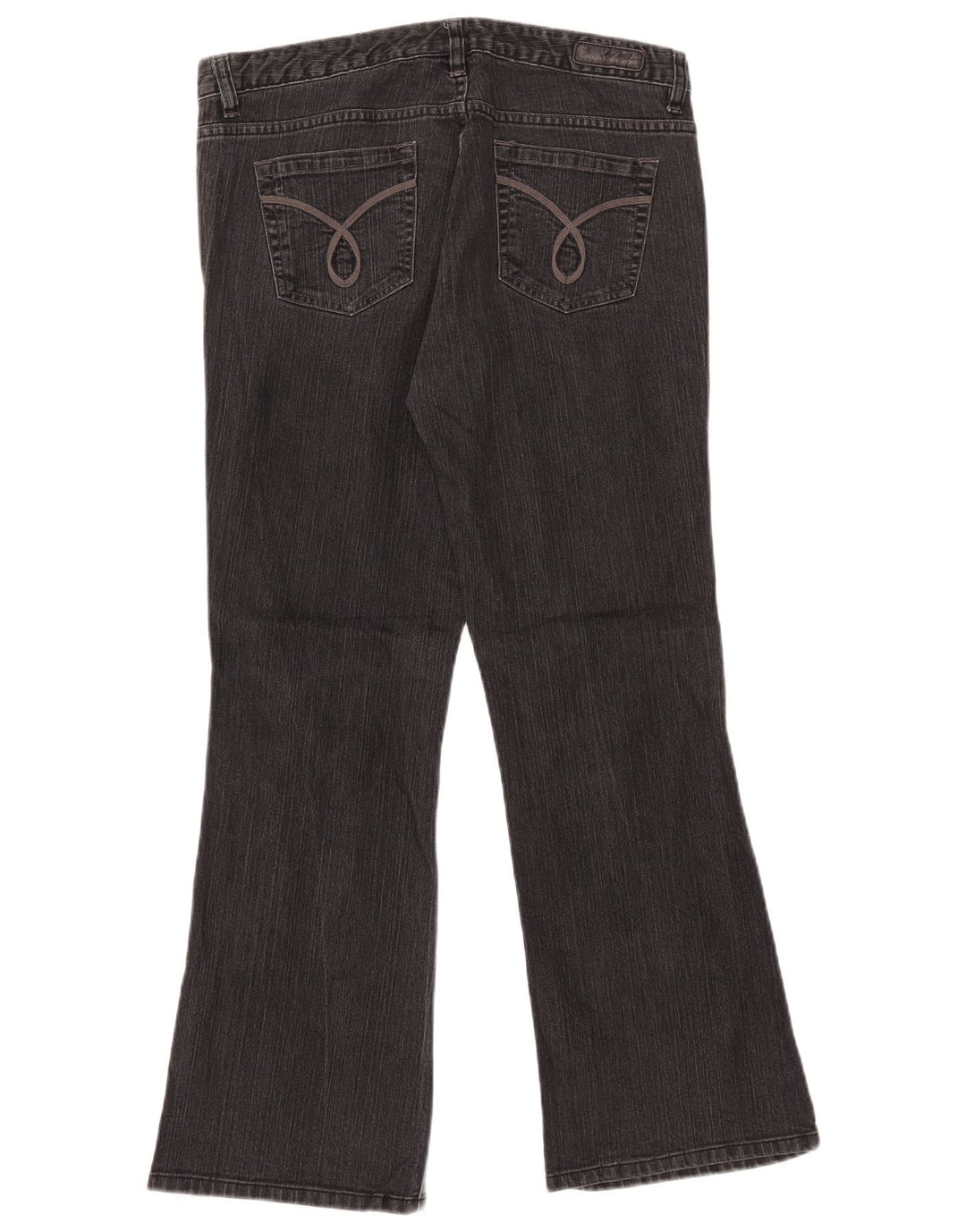 Blugi pentru femei CALVIN KLEIN Ultimate Bootcut W31 L28 bumbac negru