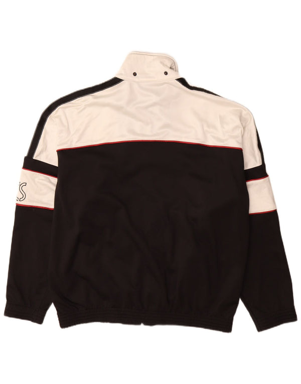 Jachetă de top pentru trening grafic Asics pentru bărbați IT 50 Medium Black Colorblock
