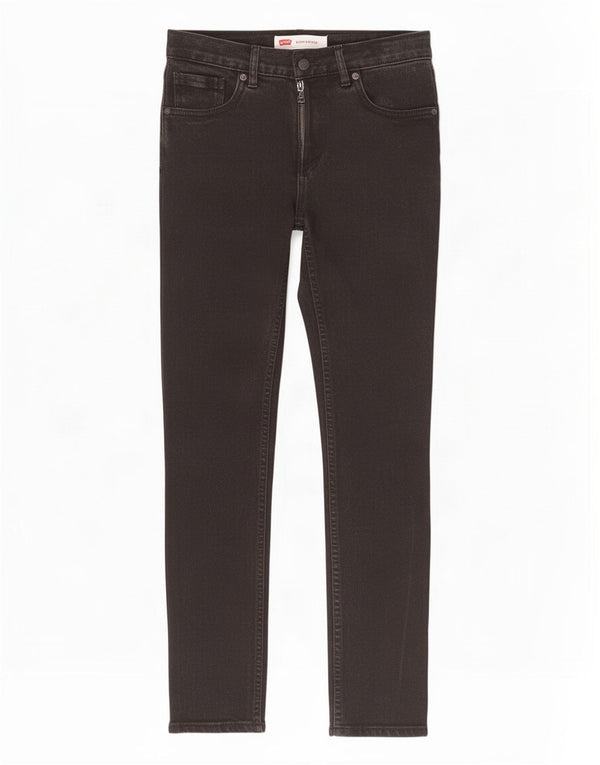 Levi's Boys 510 Skinny Jeans 15-16 ani W28 L30 bumbac negru
