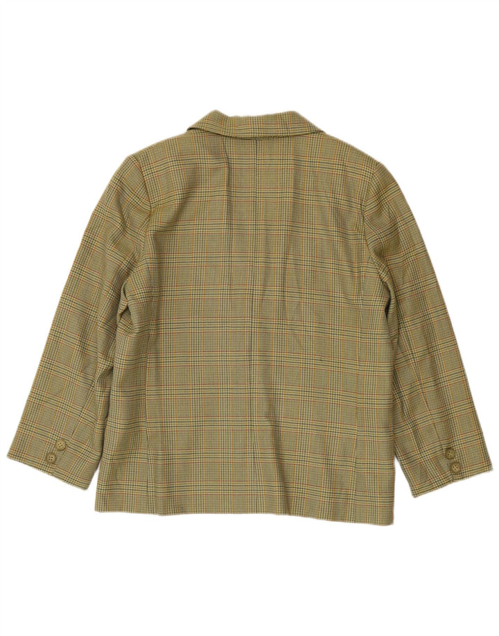 Sacou blazer pentru femei Luisa Spagnoli, cu mâneci 3/4, IT 46, verde mare, caroserie