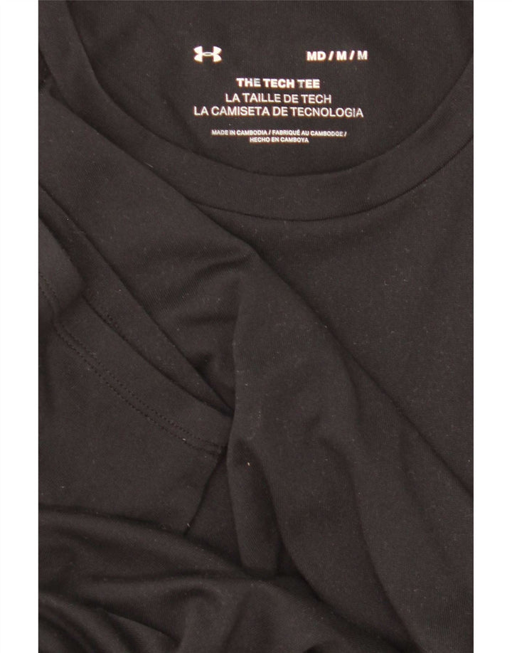 Tricou Under Armour pentru bărbați Top Mediu Negru