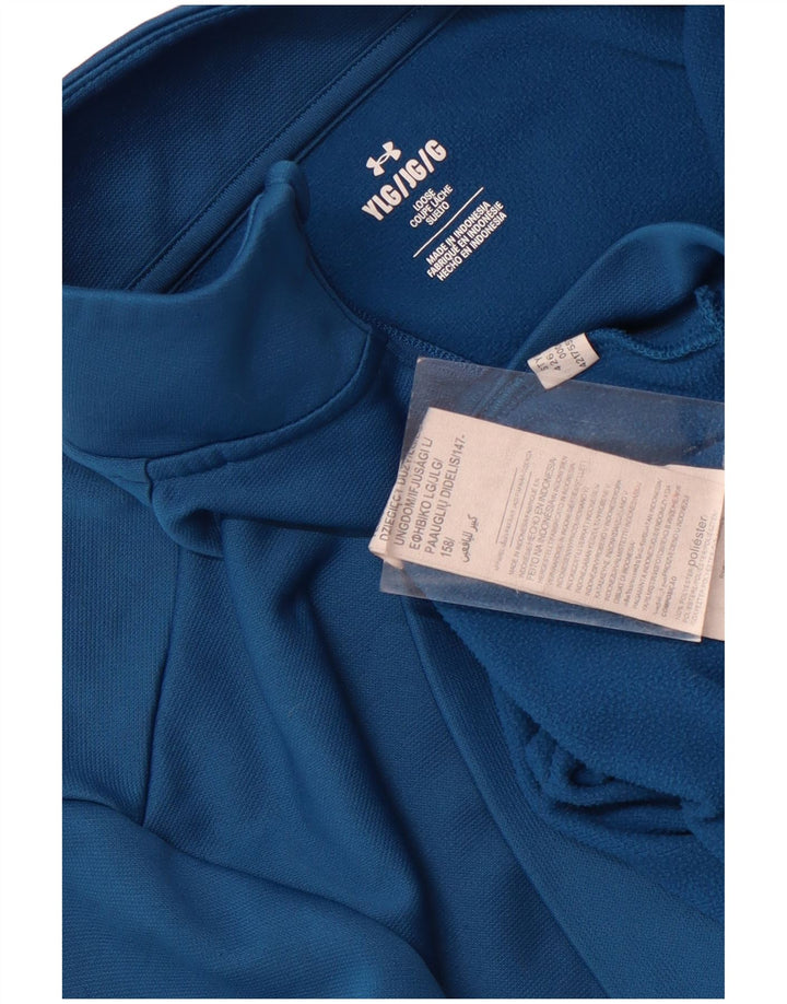 Pulover pentru băieți Under Armour Loose Fit 11-12 ani mare albastru