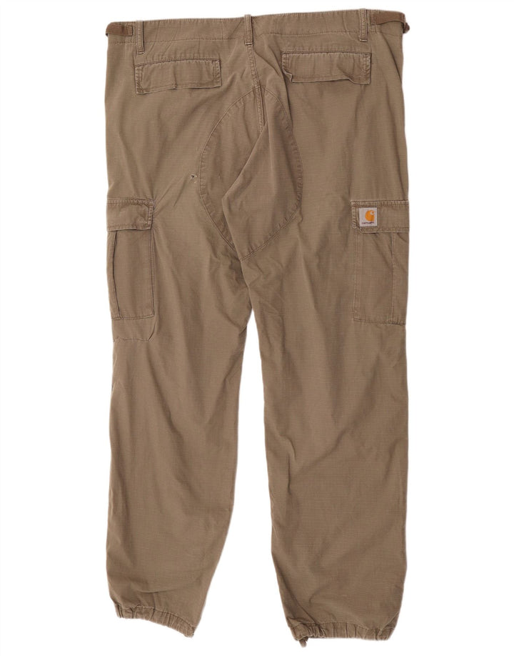 Pantaloni cargo pentru bărbați Carhartt W40 L34 bumbac kaki
