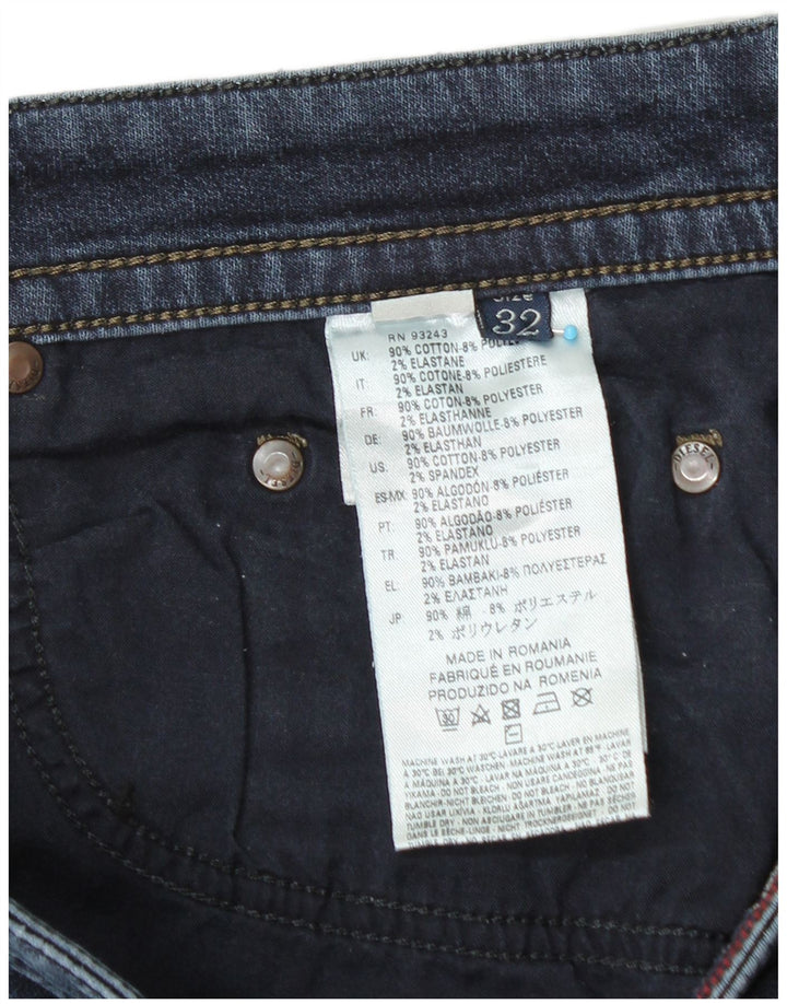 Jeans skinny pentru bărbați DIESEL Thavar W32 L33 Bumbac albastru
