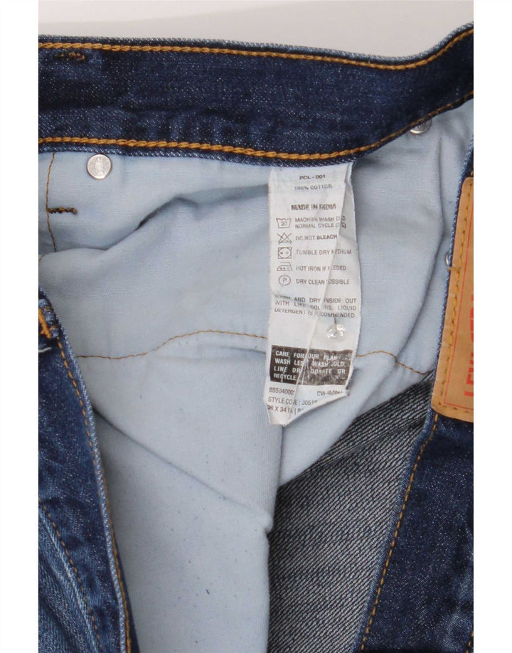 Blugi slim pentru bărbați Levi's W36 L34 Bumbac albastru
