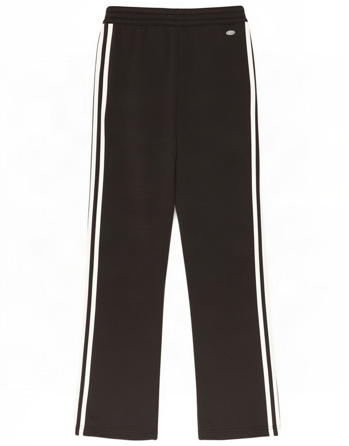 Pantaloni de trening Adidas pentru femei UK 8 Poliester negru mic