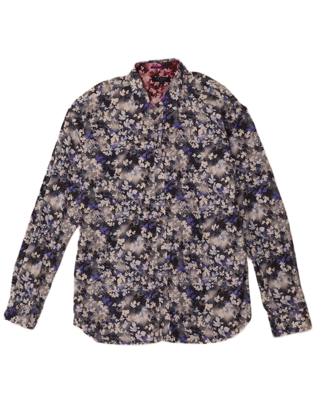 Cămașă pentru bărbați TED BAKER Mărimea 5 XL Bumbac floral multicolor