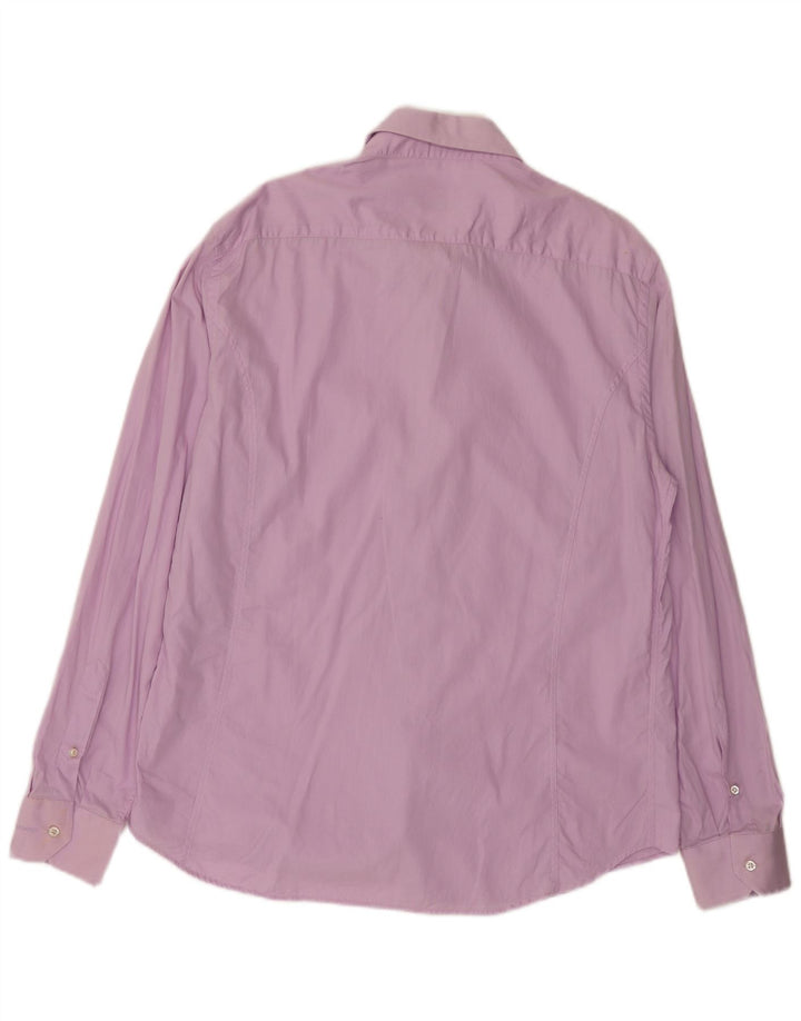 Cămașă pentru bărbați Roccobarocco XL Bumbac violet