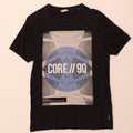 Tricou grafic Jack & Jones pentru bărbați Top mic bumbac negru