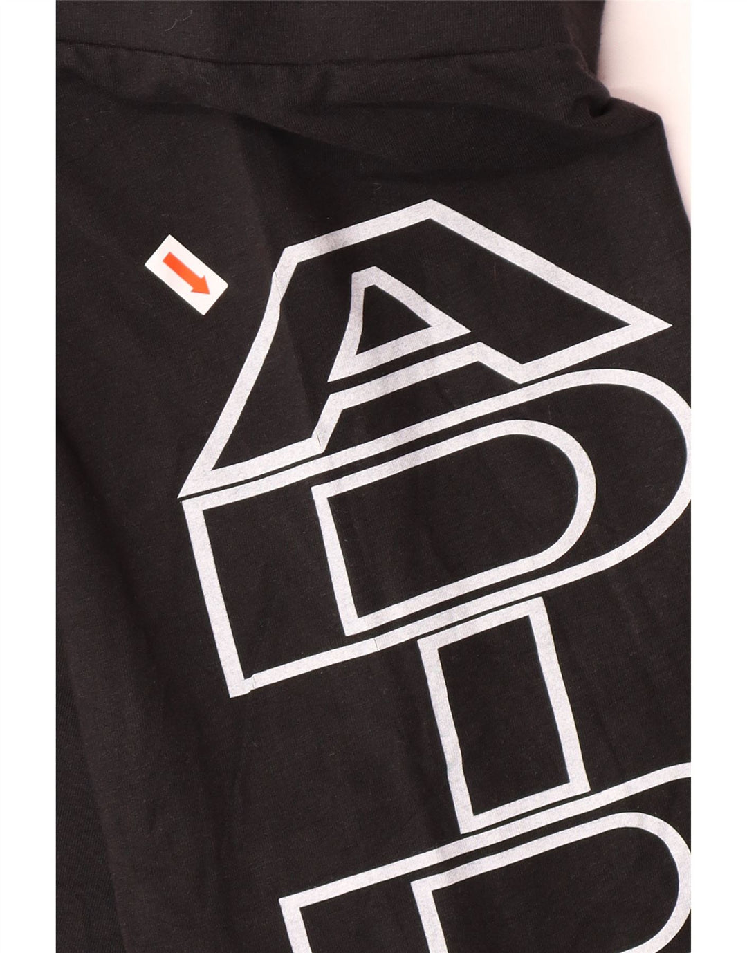 Pantaloni scurți sport grafic ADIDAS pentru femei UK 18 XL bumbac negru