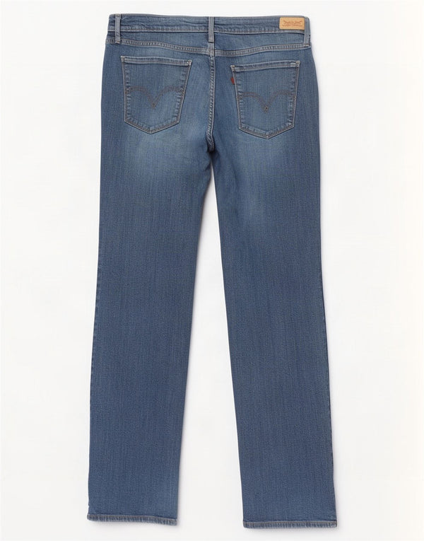 Blugi drepti pentru femei Levi's 505 US 14 XL W32 L32 Bumbac albastru