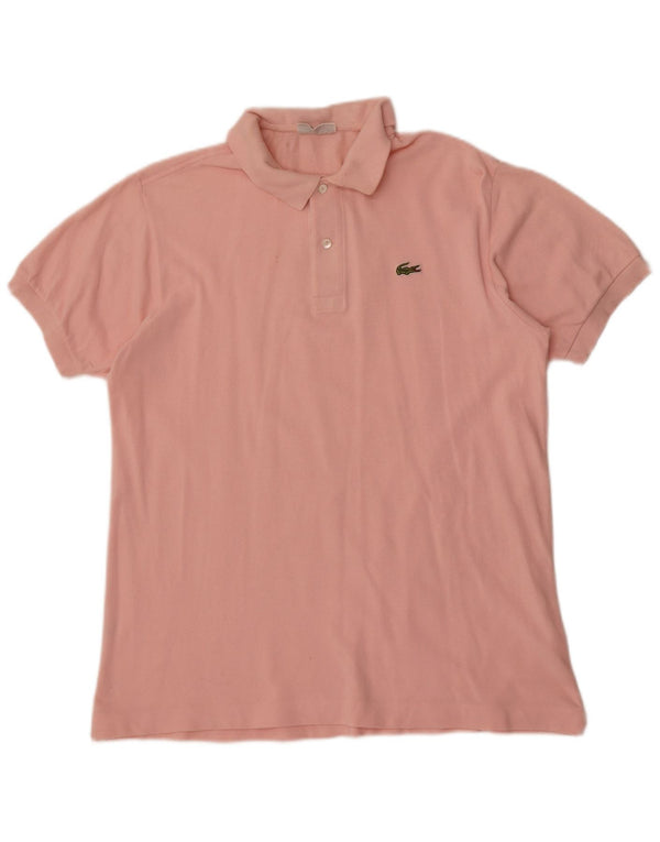 Tricou polo Lacoste pentru bărbați mărimea 5 mare bumbac roz
