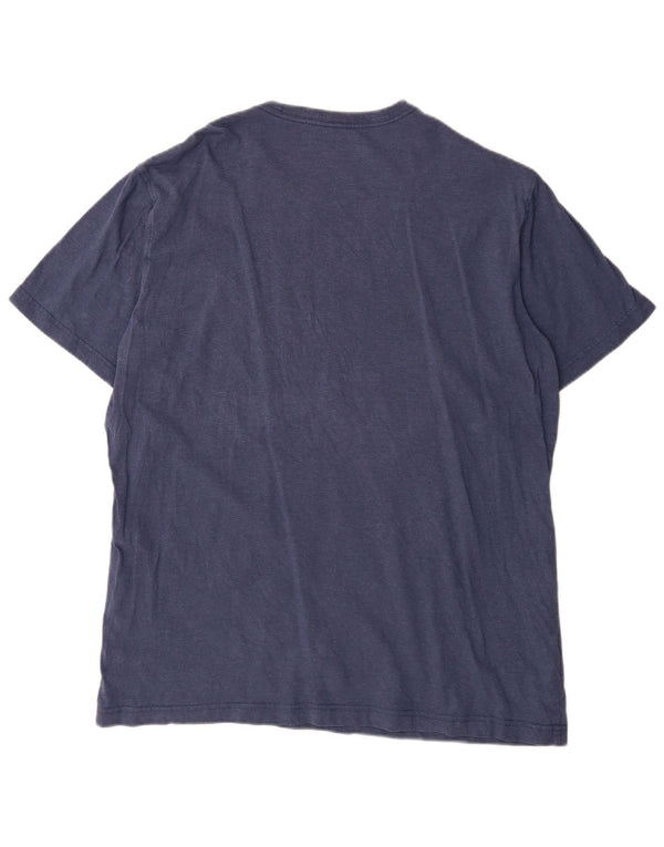 Tricou înalt pentru bărbați Eddie Bauer Top XL bumbac bleumarin